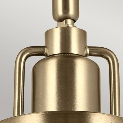 Kichler - Wall lamp NIVA 1xE27/40W/230V brass