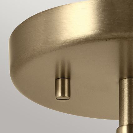 Kichler - Wall lamp NIVA 1xE27/40W/230V brass