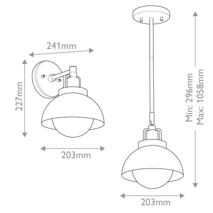 Kichler - Wall lamp NIVA 1xE27/40W/230V brass
