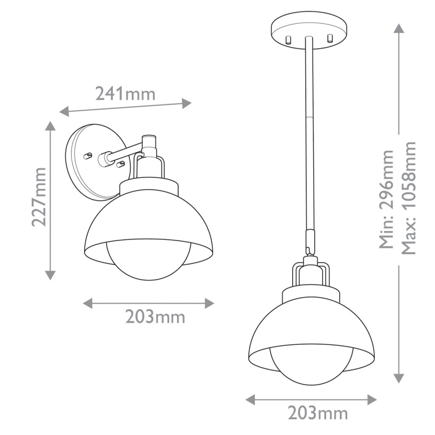 Kichler - Wall lamp NIVA 1xE27/40W/230V brass