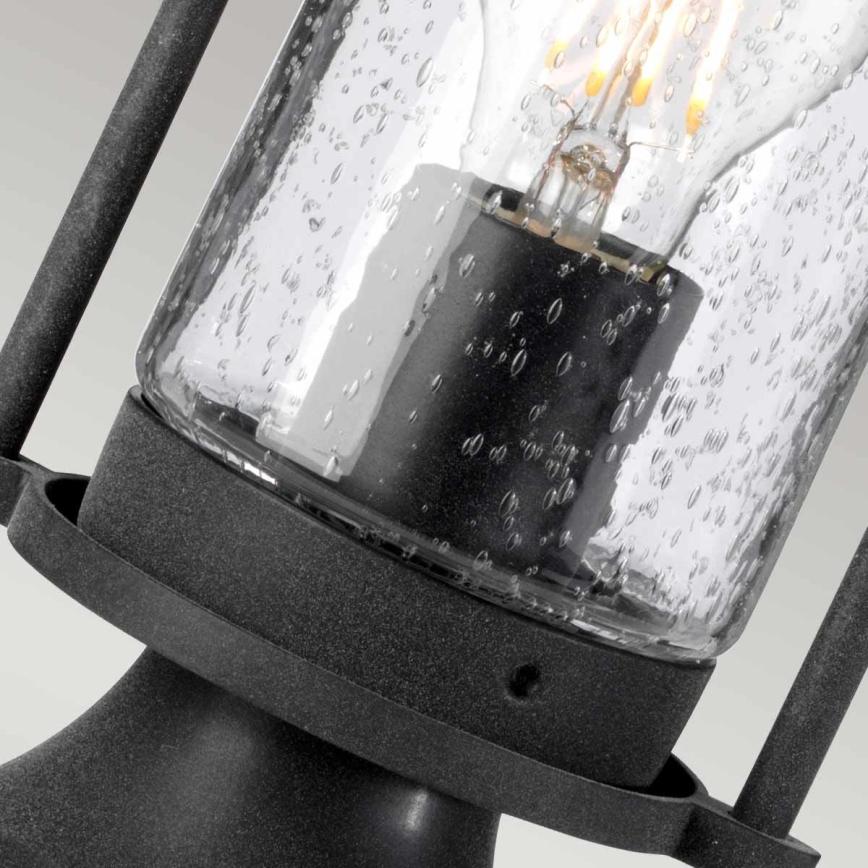 Kichler - Outdoor lamp RIVERWOOD 1xE27/60W/230V IP44 black
