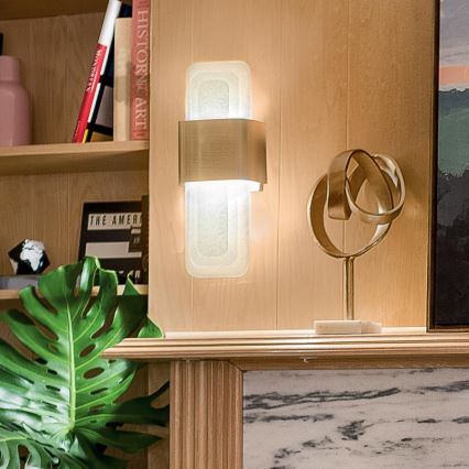 Kichler - LED Wall light SERENE LED/16W/230V brass