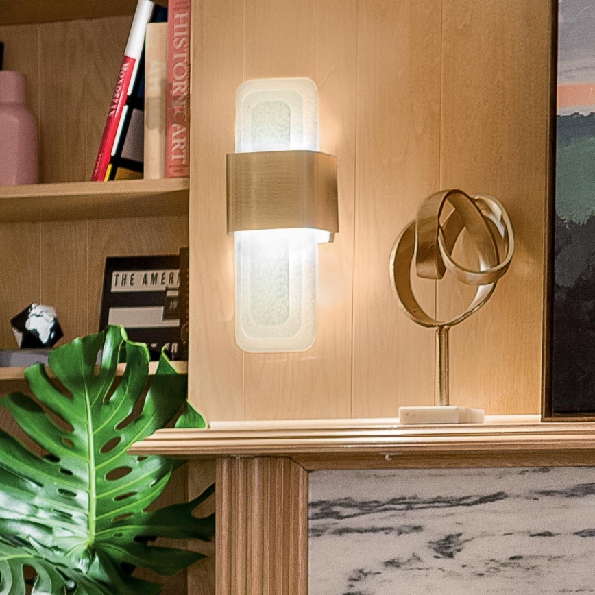 Kichler - LED Wall light SERENE LED/16W/230V brass
