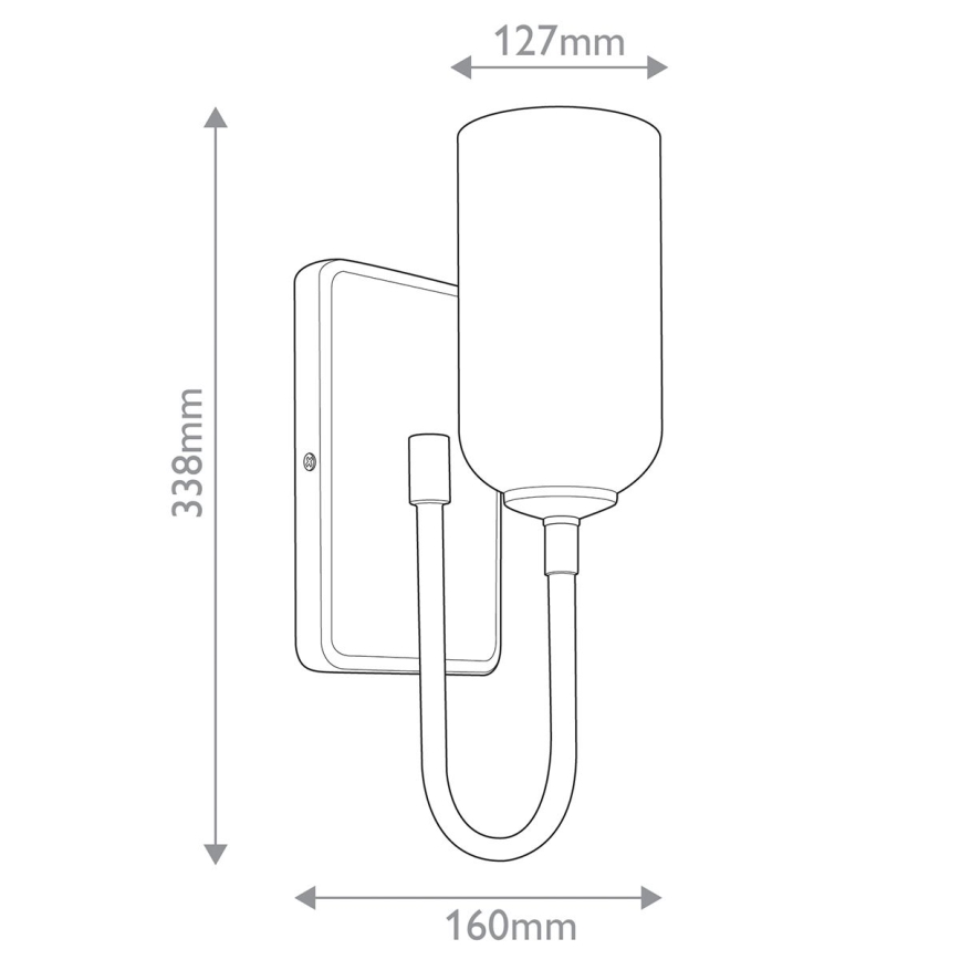 Kichler - LED Bathroom Light SOLIA 1xG9/3W/230V IP44 Gold