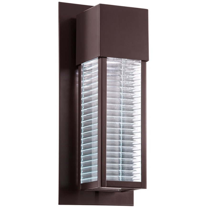 Kichler - LED Outdoor wall light SOREL 1xGU10/7W/230V IP44 brown
