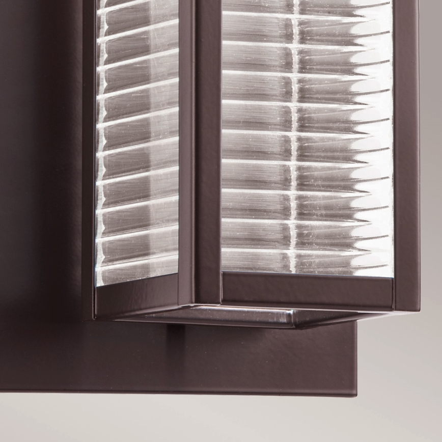 Kichler - LED Outdoor wall light SOREL 1xGU10/7W/230V IP44 brown