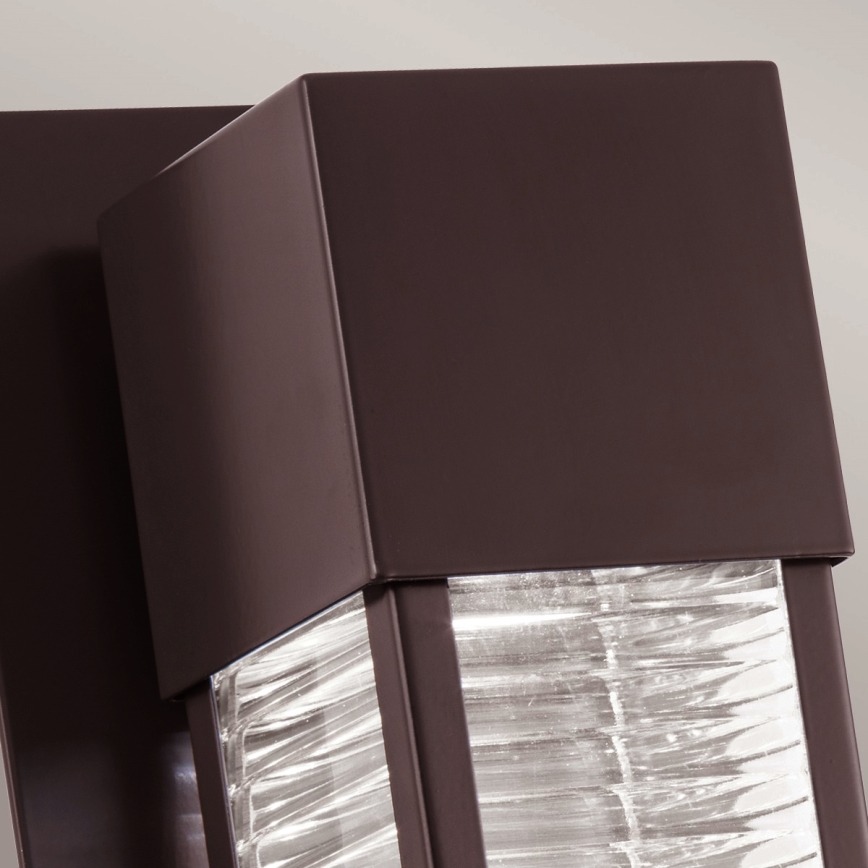 Kichler - LED Outdoor wall light SOREL 1xGU10/7W/230V IP44 brown