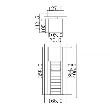 Kichler - LED Outdoor wall light SOREL 1xGU10/7W/230V IP44 brown