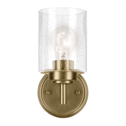 Kichler - Wall lamp WINSLOW 1xE27/60W/230V brass
