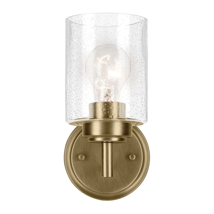 Kichler - Wall lamp WINSLOW 1xE27/60W/230V brass