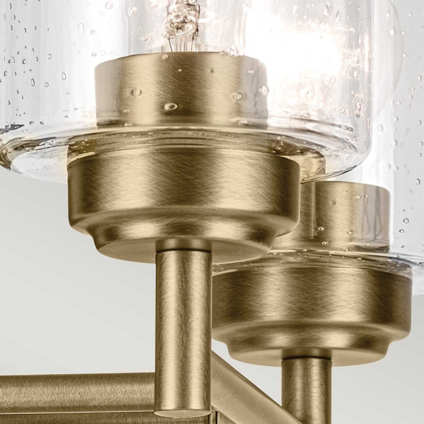 Kichler - Wall lamp WINSLOW 2xE27/60W/230V brass