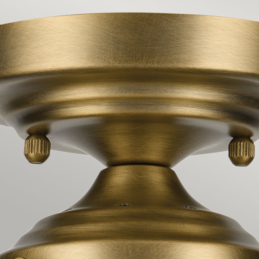Kichler - Ceiling light WINSLOW 1xE27/60W/230V d. 21,6 cm brass