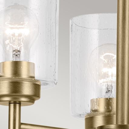 Kichler - Chandelier on a chain WINSLOW 3xE27/60W/230V d. 45,8 cm brass