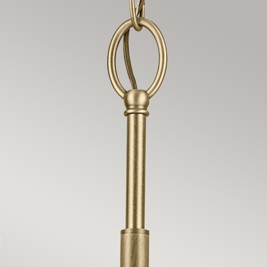 Kichler - Chandelier on a chain WINSLOW 3xE27/60W/230V d. 45,8 cm brass