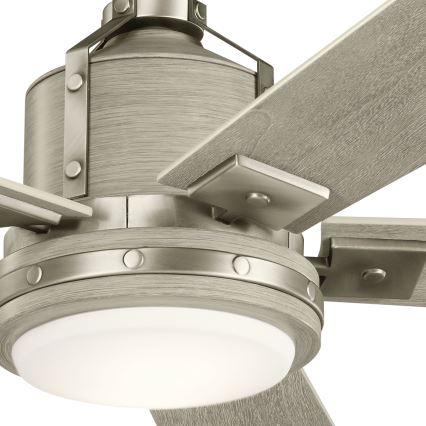 Kichler - LED Dimmable ceiling fan COLERNE LED/10W/230V + remote control