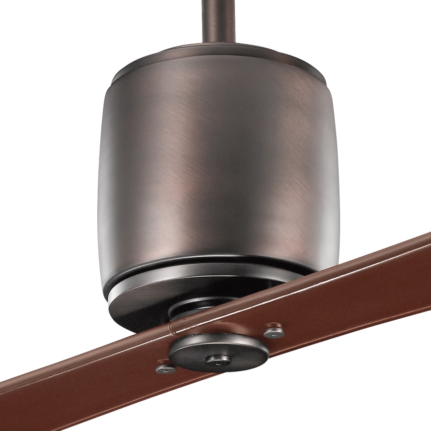 Kichler - Ceiling fan FERRON brown + remote control