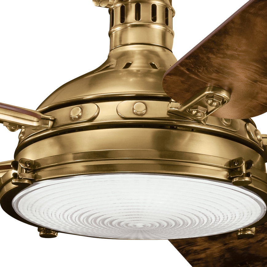 Kichler - LED Dimmable ceiling fan HATTERAS LED/16W/230V + remote control