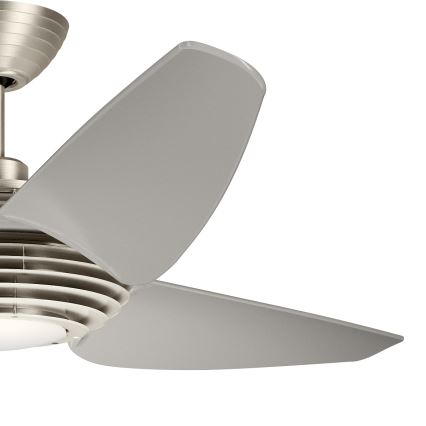 Kichler - LED Dimmable ceiling fan VOYA LED/14W/230V + remote control