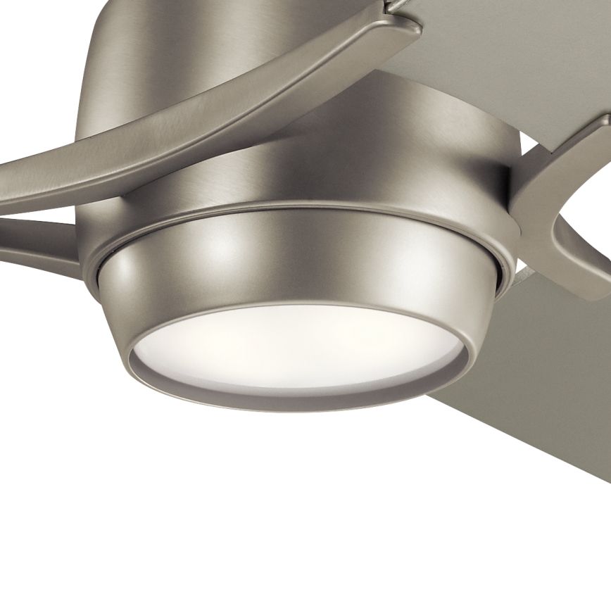 Kichler - LED Dimmable ceiling fan ZEUS LED/10W/230V + remote control