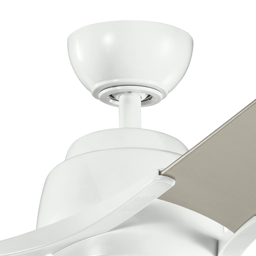 Kichler - LED Dimmable ceiling fan ZEUS LED/10W/230V + remote control