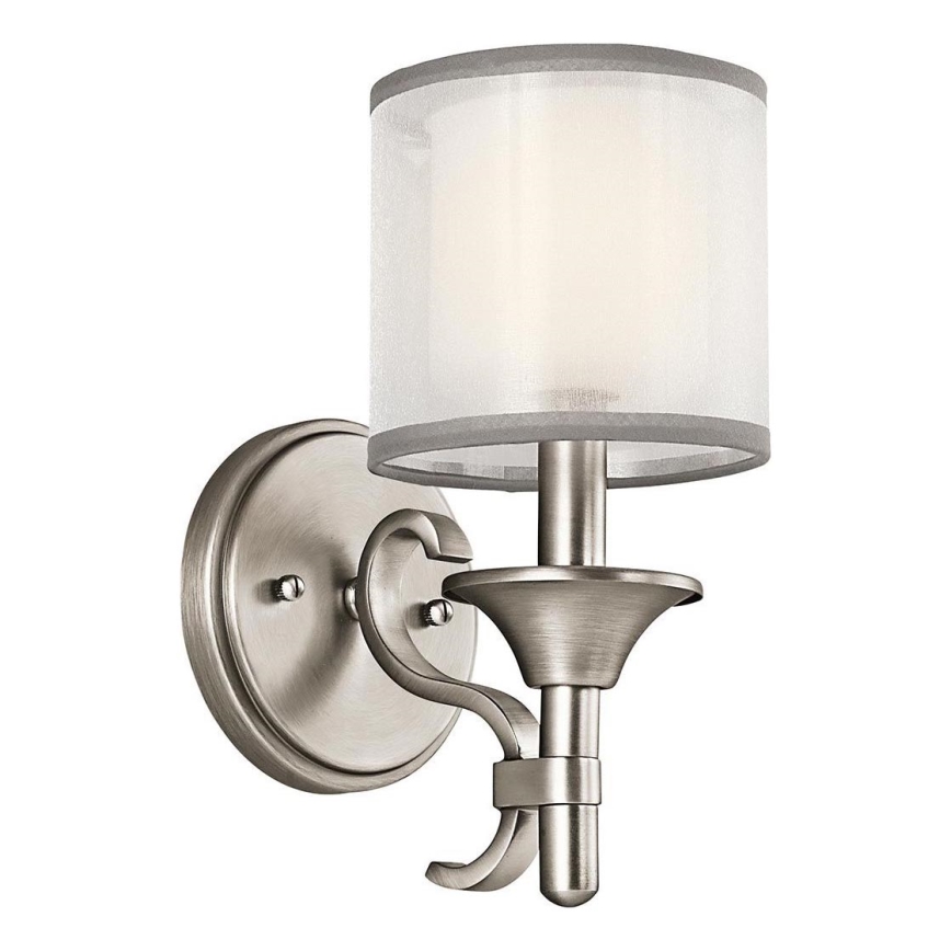 Kichler - LACEY Wall Sconce 1xE14/40W/230V, Matte Chrome