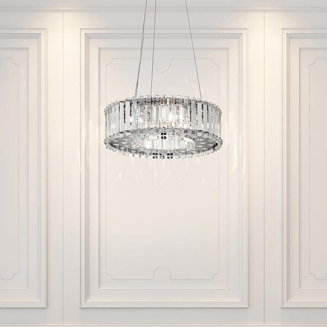 Kichler - LED Bathroom chandelier on a string CRYSTAL SKYE 6xG9/3W/230V IP44