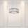 Kichler - LED Bathroom chandelier on a string CRYSTAL SKYE 6xG9/3W/230V IP44