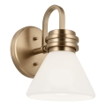Kichler - LED Bathroom wall lamp FARUM 1xG9/3W/230V IP44 brass