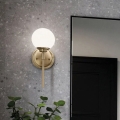 Kichler - LED Bathroom wall light BENNO 1xG9/3W/230V IP44 brass