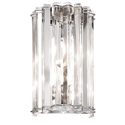 Kichler - LED Bathroom wall light CRYSTAL SKYE 2xG9/3W/230V IP44