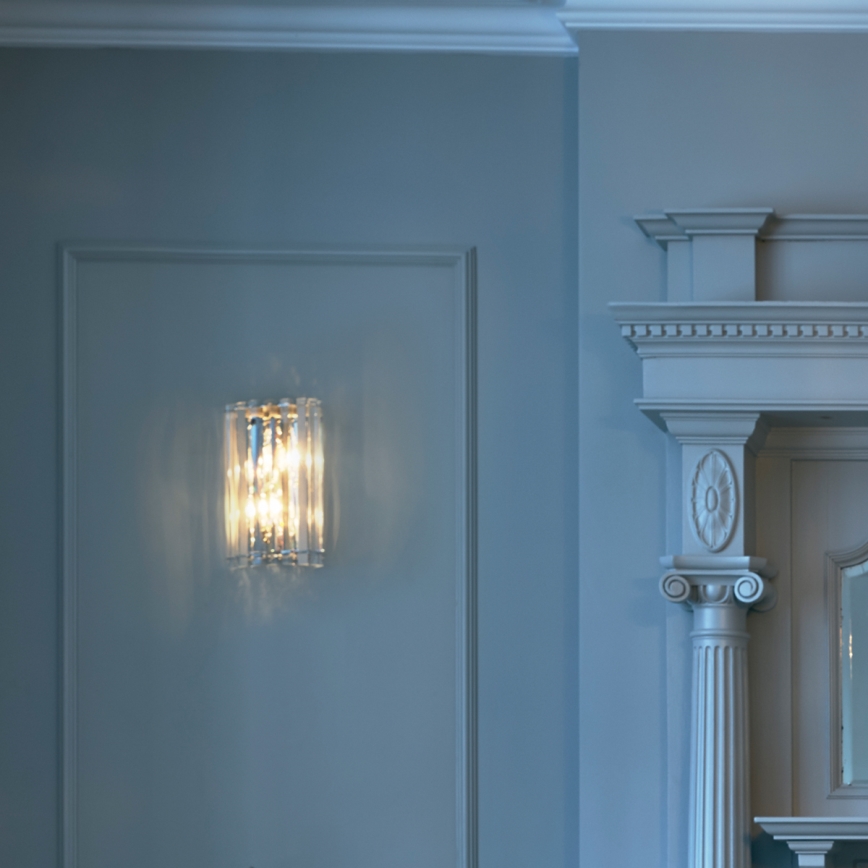 Kichler - LED Bathroom wall light CRYSTAL SKYE 2xG9/3W/230V IP44