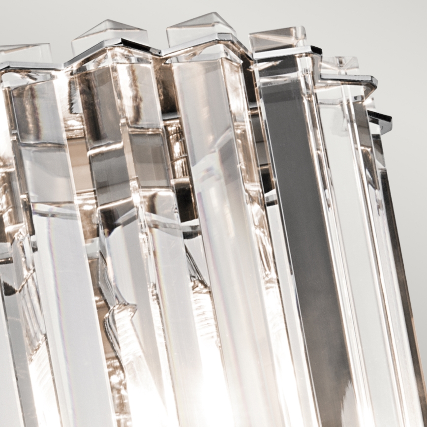 Kichler - LED Bathroom wall light CRYSTAL SKYE 2xG9/3W/230V IP44