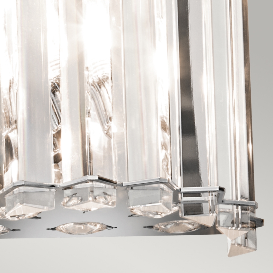 Kichler - LED Bathroom wall light CRYSTAL SKYE 2xG9/3W/230V IP44
