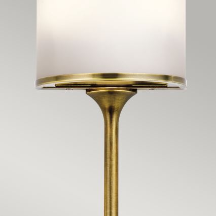 Kichler - LED Bathroom wall light MONA 2xG9/3,5W/230V IP44 brass