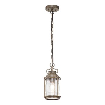 Kichler - Outdoor chandelier on a chain ASHLAND BAY 1xE27/60W/230V IP44