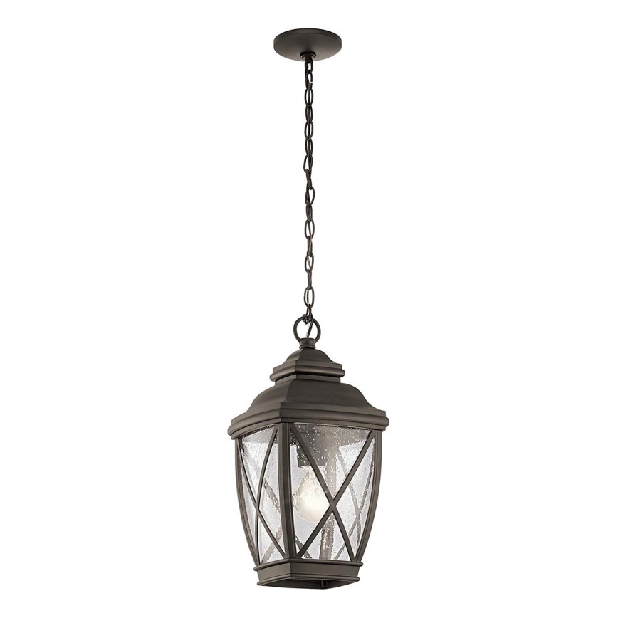 Kichler - Outdoor chandelier on a chain TANGIER 1xE27/60W/230V IP44