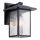 Kichler - Outdoor wall light CAPPANNA 1xE27/60W/230V IP44 black