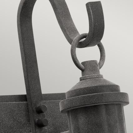 Kichler - Outdoor wall light RIVERWOOD 1xE27/100W/230V IP44 anthracite