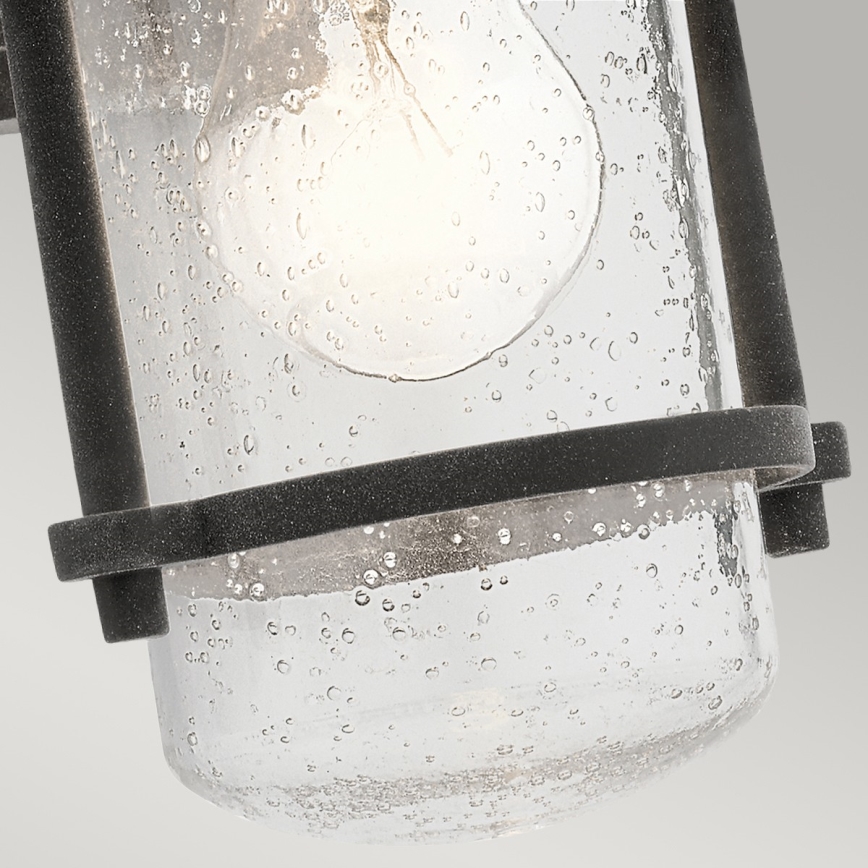 Kichler - Outdoor wall light RIVERWOOD 1xE27/60W/230V IP44 anthracite