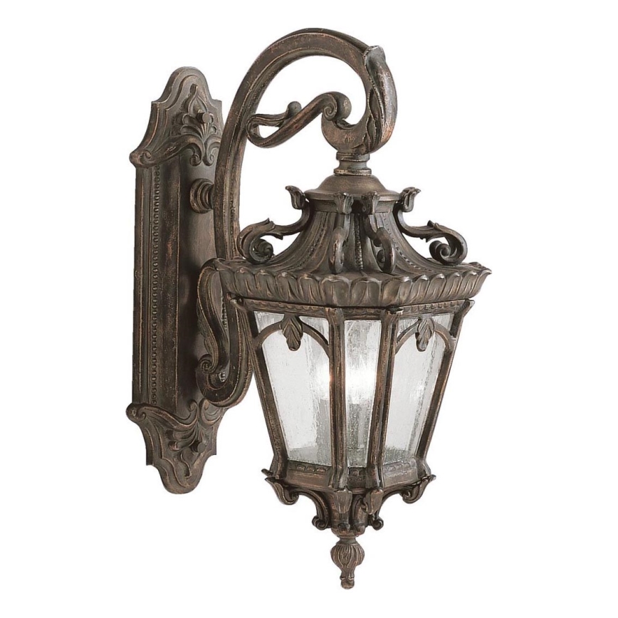 Kichler - Outdoor wall light TOURNAI 3xE14/60W/230V IP44