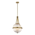 Kichler - Rod-mounted chandelier ASTER 3xE14/60W/230V brass