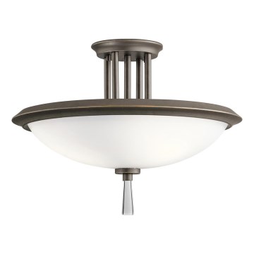 Kichler - Surface-mounted chandelier DREYFUS 3xE27/60W/230V bronze