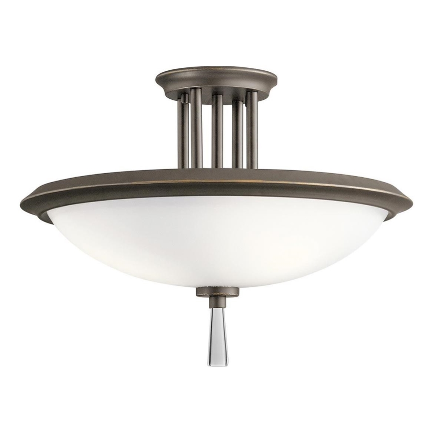 Kichler - Surface-mounted chandelier DREYFUS 3xE27/60W/230V bronze