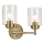 Kichler - Wall lamp WINSLOW 2xE27/60W/230V brass