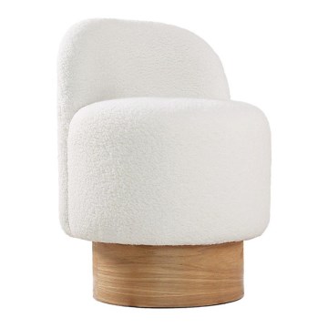 Kids' armchair RIKI 40x47 cm white