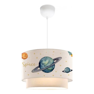 Kids' ceiling light CANDY 1xE27/40W/230V white/multicolour