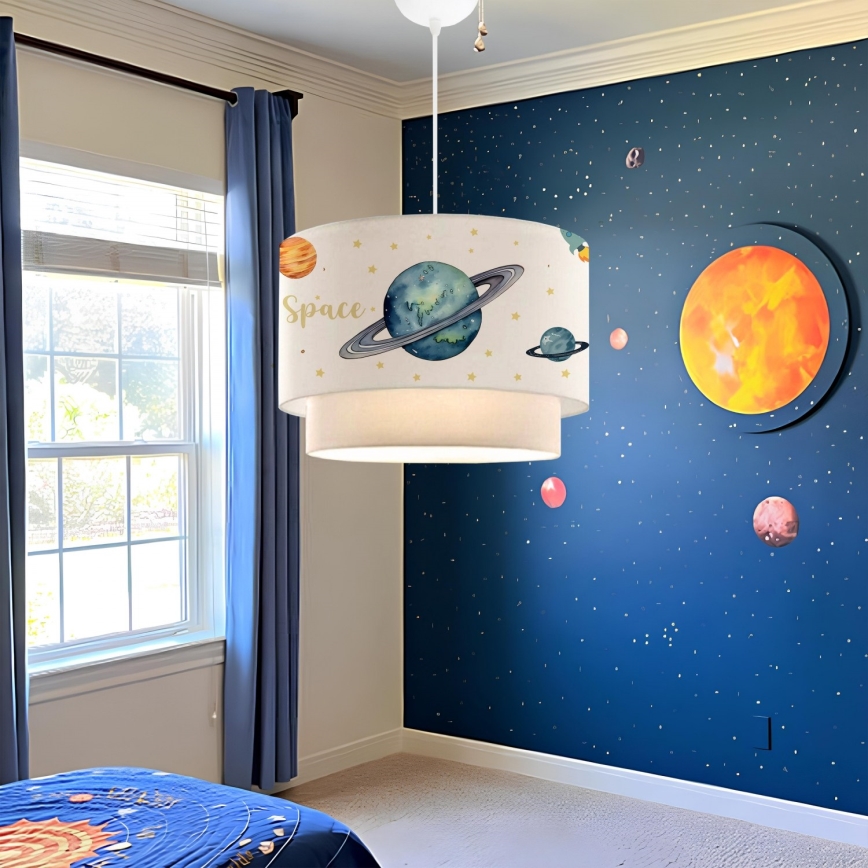 Kids' ceiling light CANDY 1xE27/40W/230V white/multicolour