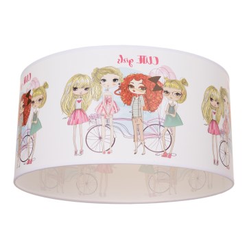 Kids' ceiling light GIRLS VIBES 1xE27/60W/230V Ø 40 cm for girls