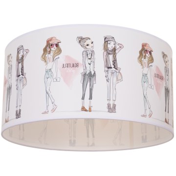 Kids' ceiling light GIRLS VIBES 1xE27/60W/230V Ø 40 cm for girls