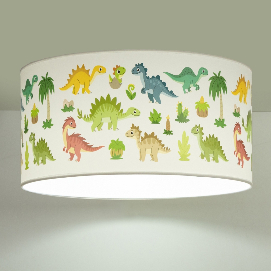 Kids' ceiling light KIDS ROOM 1xE27/60W/230V Ø 40 cm Dinosaur